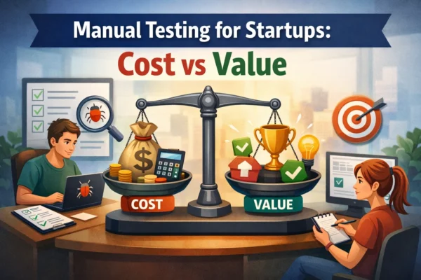 Manual Testing for Startups Cost vs Value